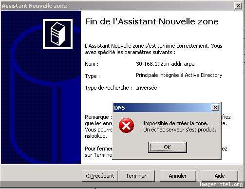 le serveur dns rencontre peut etre des problemes